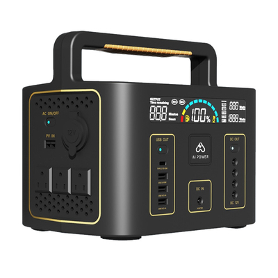 Mini Portable Power Station 500W 300W For Camping